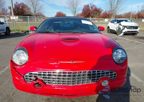 2002 Ford Thunderbird from USA, damaged, VIN 1FAHP60A22Y114456